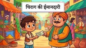 चिराग की ईमानदारी: बच्चों के लिए प्रेरणादायक बाल कहानी!