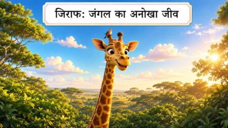 जिराफ के १० अनोखे व रोचक तथ्य: बच्चों के लिए मज़ेदार GK!
